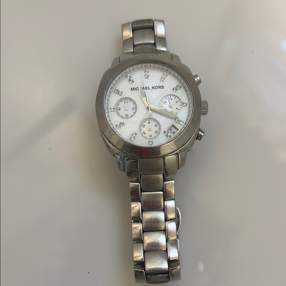 Michael Kors Stainless Steel Chronograph Watch